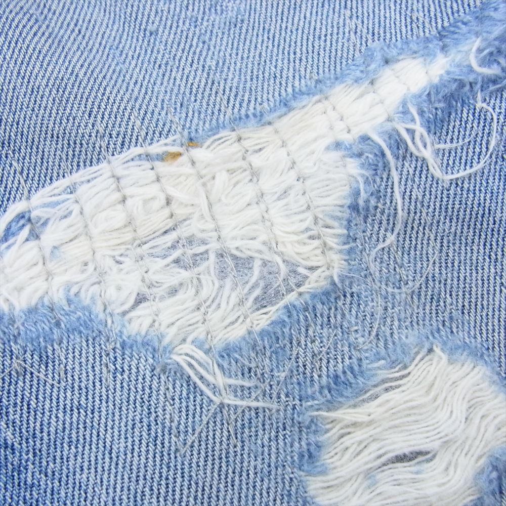 Levi's リーバイス 501-0004 米国製 バレンシア工場製 501XX ボタン裏555 1996年 復刻 デニム パンツ インディゴブルー系 30【中古】