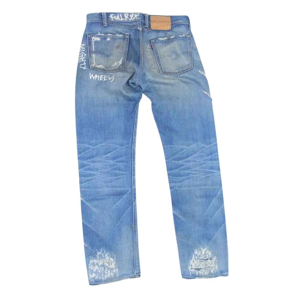 Levi's リーバイス 66501-0070 501XX ダブルネーム Vintage Clothing LVC エクストリームカスタマイズド デニム パンツ インディゴブルー系 31【中古】