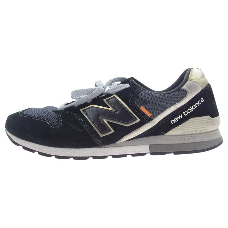 NEW BALANCE ニューバランス CM996BH 996 C-CAPソール スエード ローカット スニーカー ブラック系 28cm【中古】