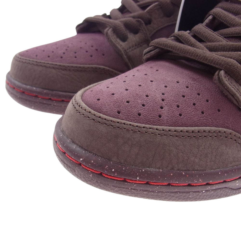 NIKE ナイキ FN0619-600 SB Dunk Low PRM City of Love Burgundy ダンク ロー PRM シティ オブ ラブ スニーカー ワインレッド系 28cm【極上美品】【中古】