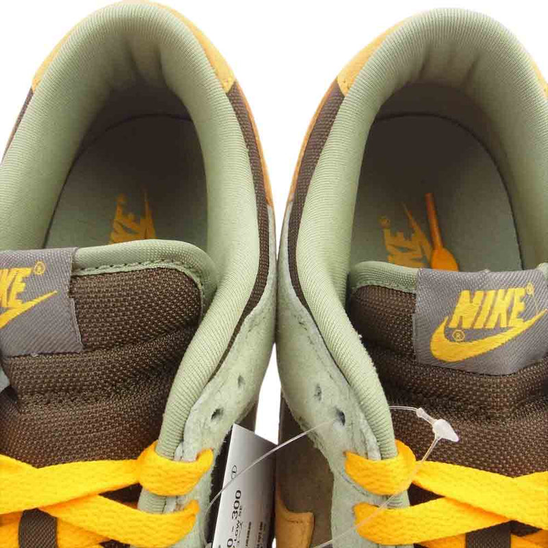 NIKE ナイキ DH5360-300 Dunk Low SE Dusty Olive ダンク ロー スニーカー イエロー系 ブラウン系 カーキ系 28cm【極上美品】【中古】