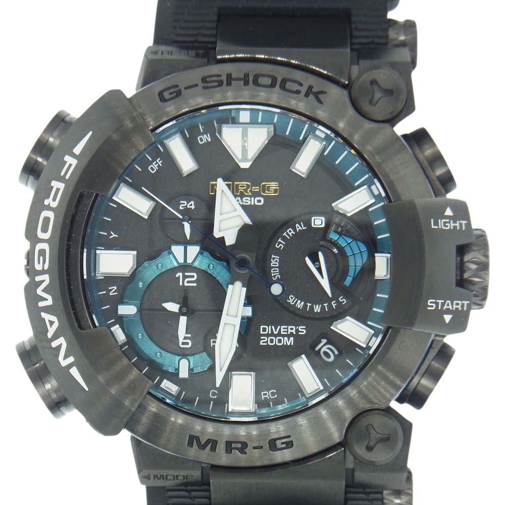 G-SHOCK ジーショック MRG-BF1000R-1AJR FROGMAN MR-G フロッグマン チタン ダイバーズウォッチ 時計 ブラック系【新古品】【未使用】【中古】