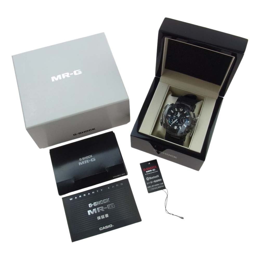 G-SHOCK ジーショック MRG-BF1000R-1AJR FROGMAN MR-G フロッグマン チタン ダイバーズウォッチ 時計 ブラック系【新古品】【未使用】【中古】