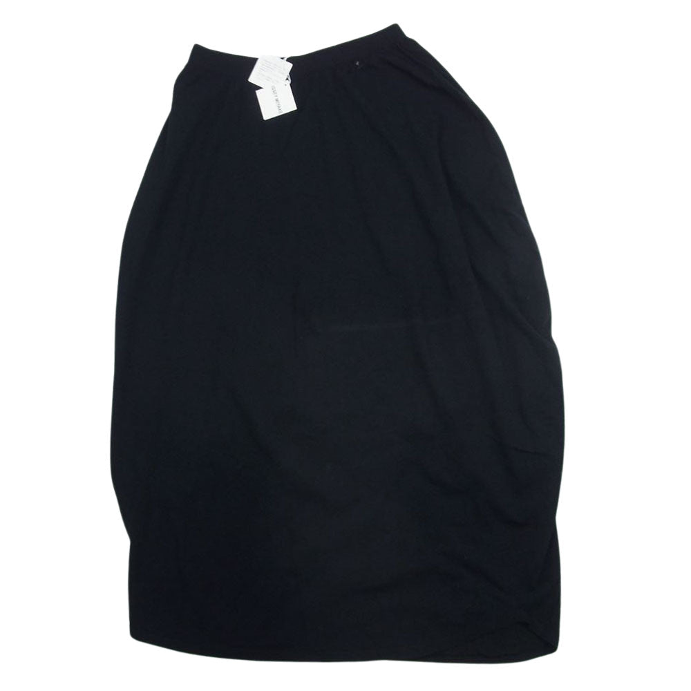 ISSEY MIYAKE イッセイミヤケ 22SS IM21-KG786-15 Deformed Skirt レーヨン イージー ストレッチ 変形 スカート ブラック系 2【美品】【中古】