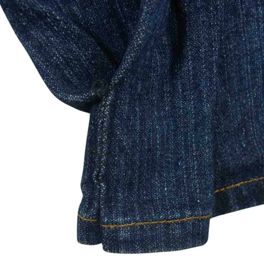 アンク NBA オールスターワッペン付 ワイド バギー デニム パンツ 中国製 インディゴブルー系 40【中古】