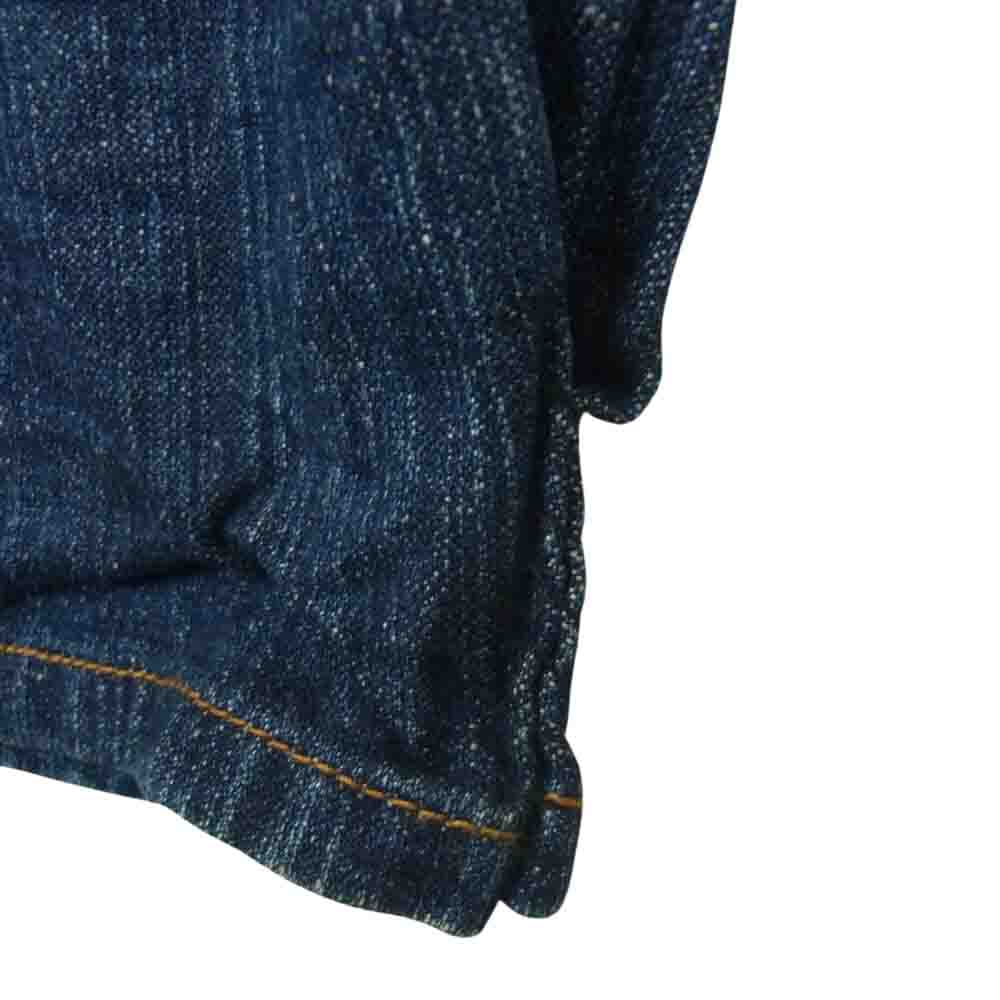 アンク NBA オールスターワッペン付 ワイド バギー デニム パンツ 中国製 インディゴブルー系 40【中古】