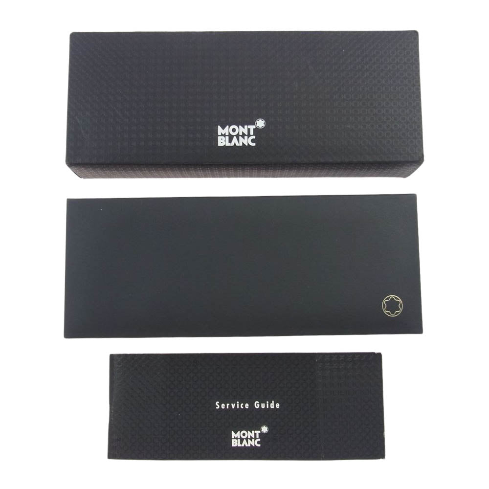 モンブラン  MB25610  スターウォーカー メタル ラバー 回転繰り出し式 ボールペン  ブラック系【中古】