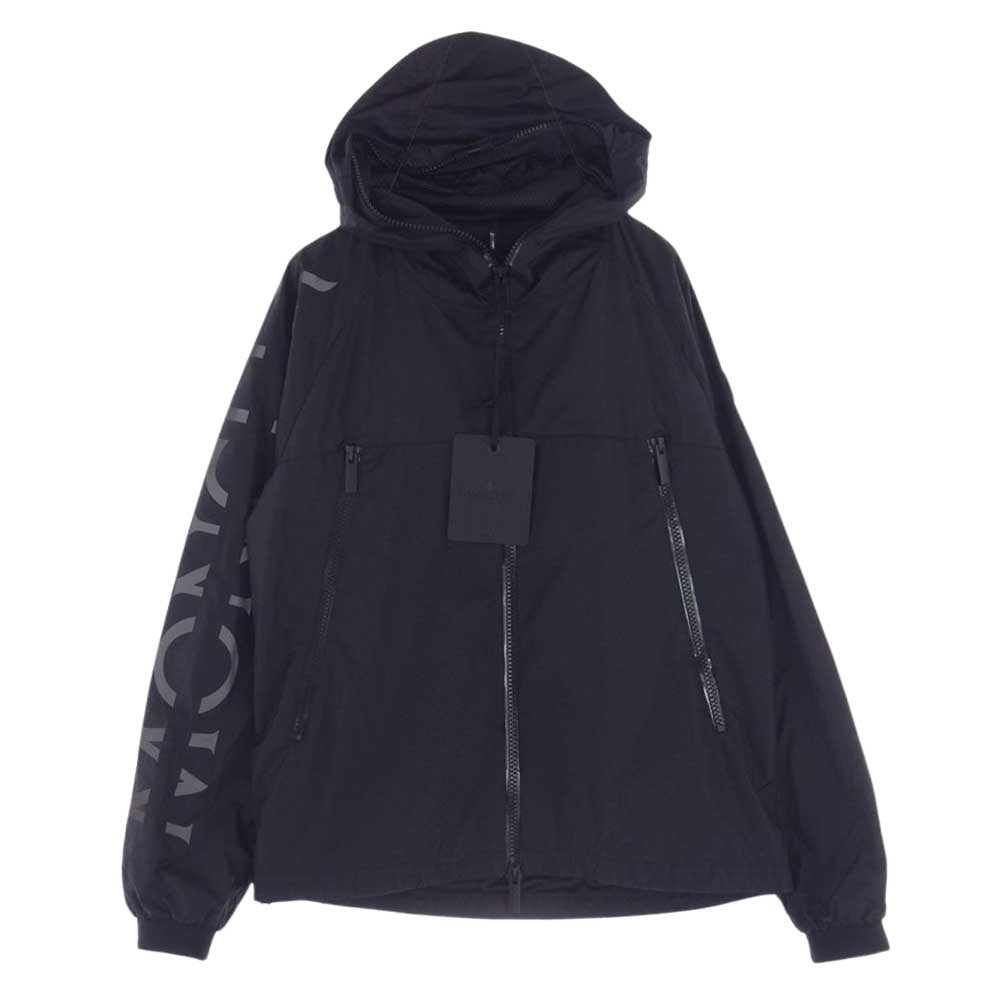 MONCLER モンクレール H20911A00189 BESAR フルジップ ナイロン ジャケット ブラック系 1【中古】