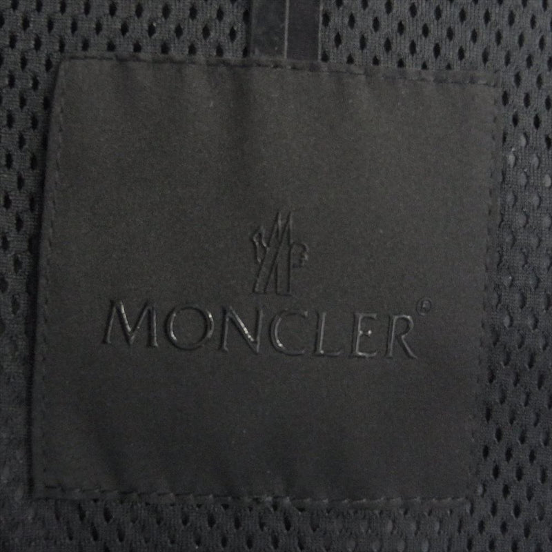 MONCLER モンクレール H20911A00189 BESAR フルジップ ナイロン ジャケット ブラック系 1【中古】
