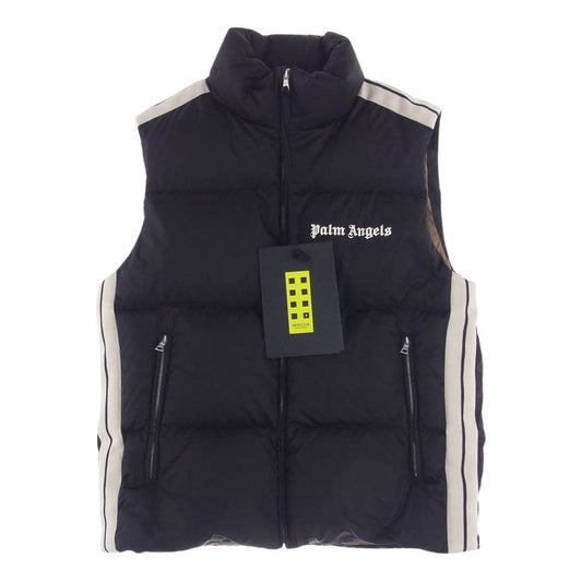 MONCLER モンクレール H209L1A0015 x Palm Angels パームエンジェルス RODMAN GILET ロッドマン ダウンベスト ブラック系 1【極上美品】【中古】