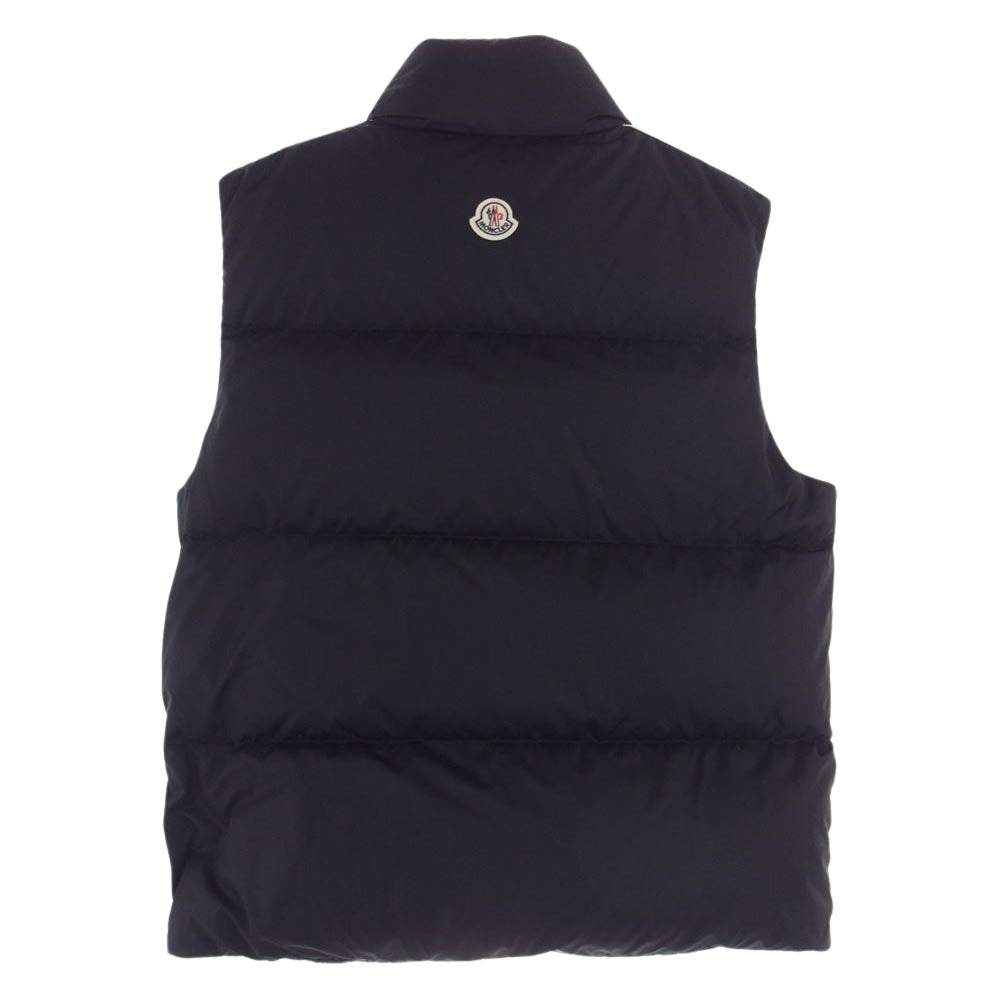 MONCLER モンクレール H209L1A0015 x Palm Angels パームエンジェルス RODMAN GILET ロッドマン ダウンベスト ブラック系 1【極上美品】【中古】