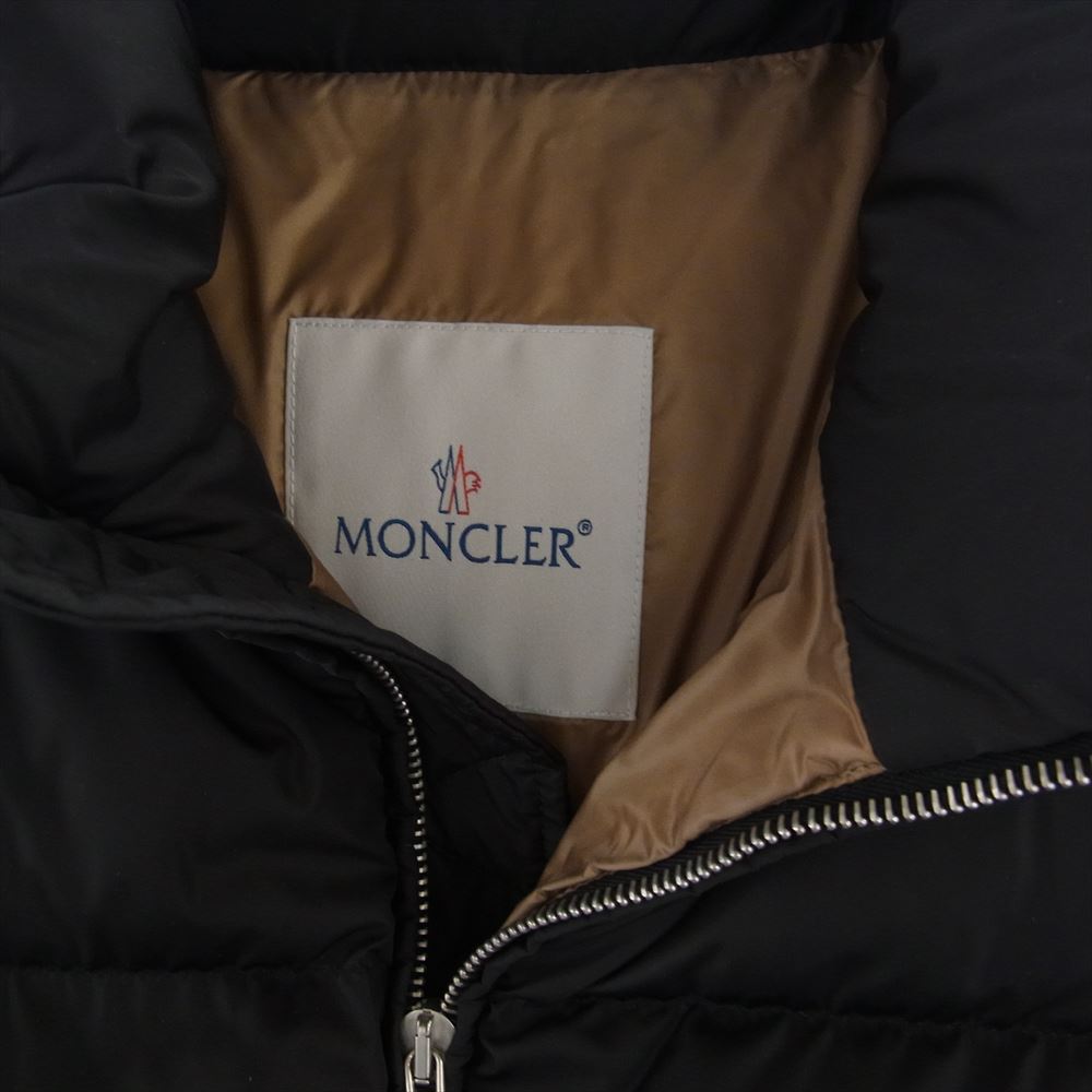 MONCLER モンクレール H209L1A0015 x Palm Angels パームエンジェルス RODMAN GILET ロッドマン ダウンベスト ブラック系 1【極上美品】【中古】