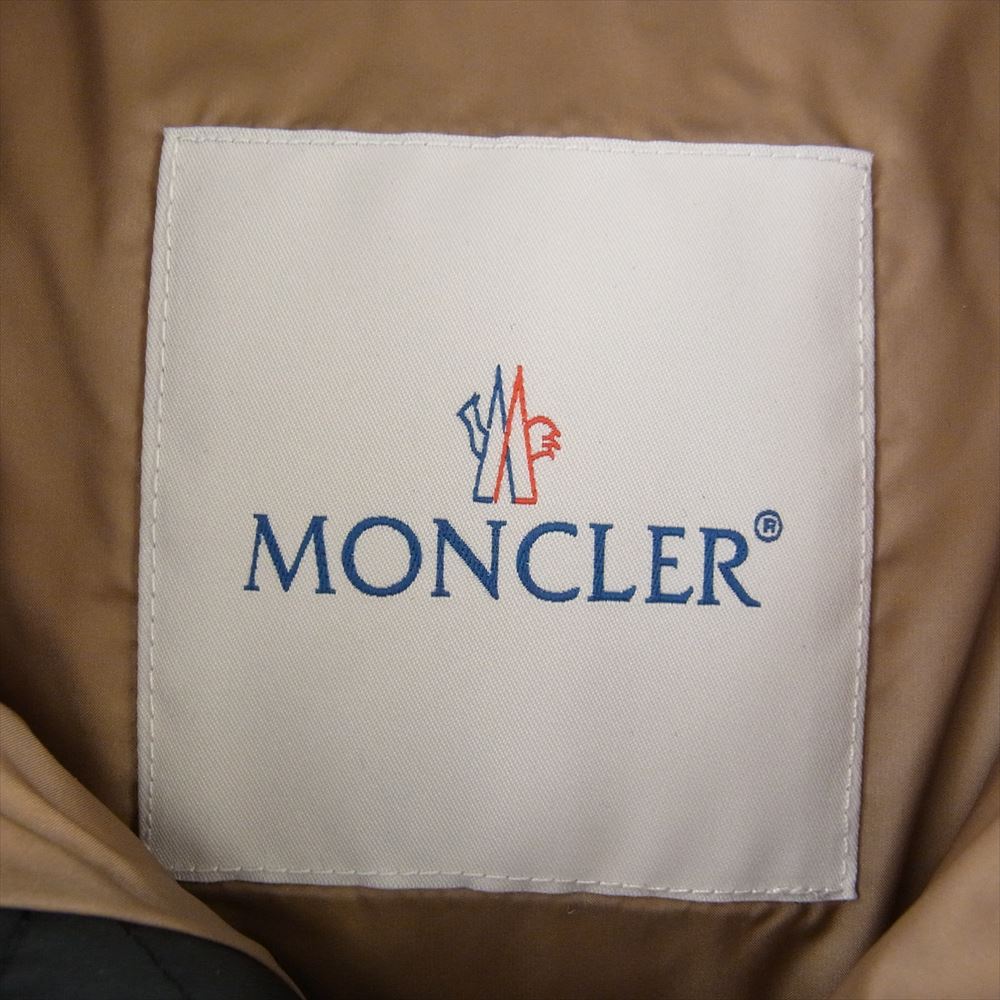 MONCLER モンクレール H209L1A0015 x Palm Angels パームエンジェルス RODMAN GILET ロッドマン ダウンベスト ブラック系 1【極上美品】【中古】
