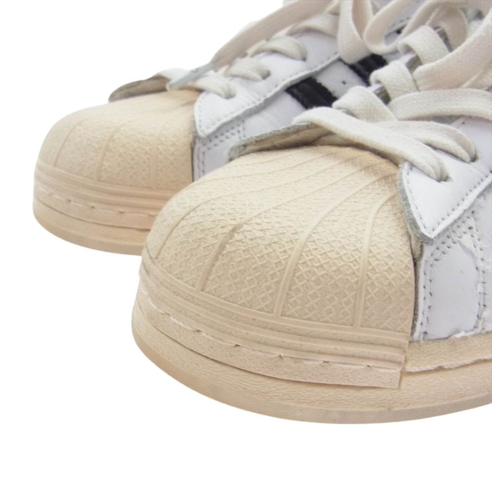 adidas アディダス HQ3612 SUPERSTAR TAEGEUKDANG FOOTWEAR スーパースター テグッタン ローカットスニーカー ホワイト系 27.5cm【中古】