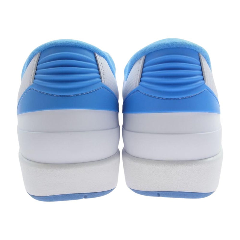 NIKE ナイキ DV9956-104 AIR JORDAN 2 RETRO LOW University Blue エアジョーダン2 ユニバーシティブルー ローカットスニーカー ホワイト系 ライトブルー系 27.5cm【新古品】【未使用】【中古】