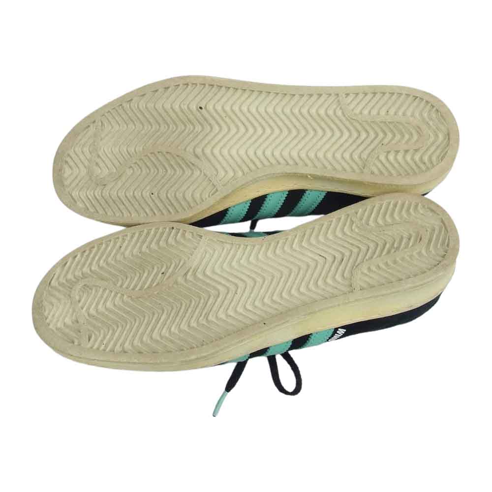 adidas アディダス GX3952 × WIND AND SEA ウィンダンシー ×ATMOS アトモス CAMPUS 80S キャンパス スニーカー ブラック系 26.5cm【中古】