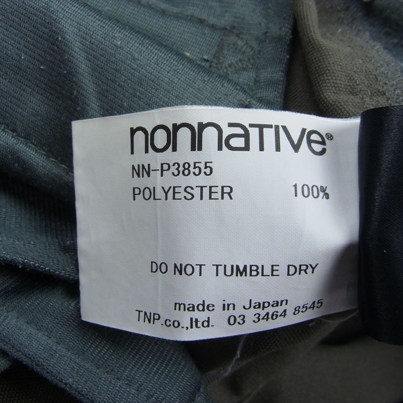 nonnative ノンネイティブ NN-P3855 × GRAMICCI グラミチ CLIMBER EASY PANTS POLY TWILL Pliantex クライマー イージー ツイル パンツ カーキ系 2【中古】