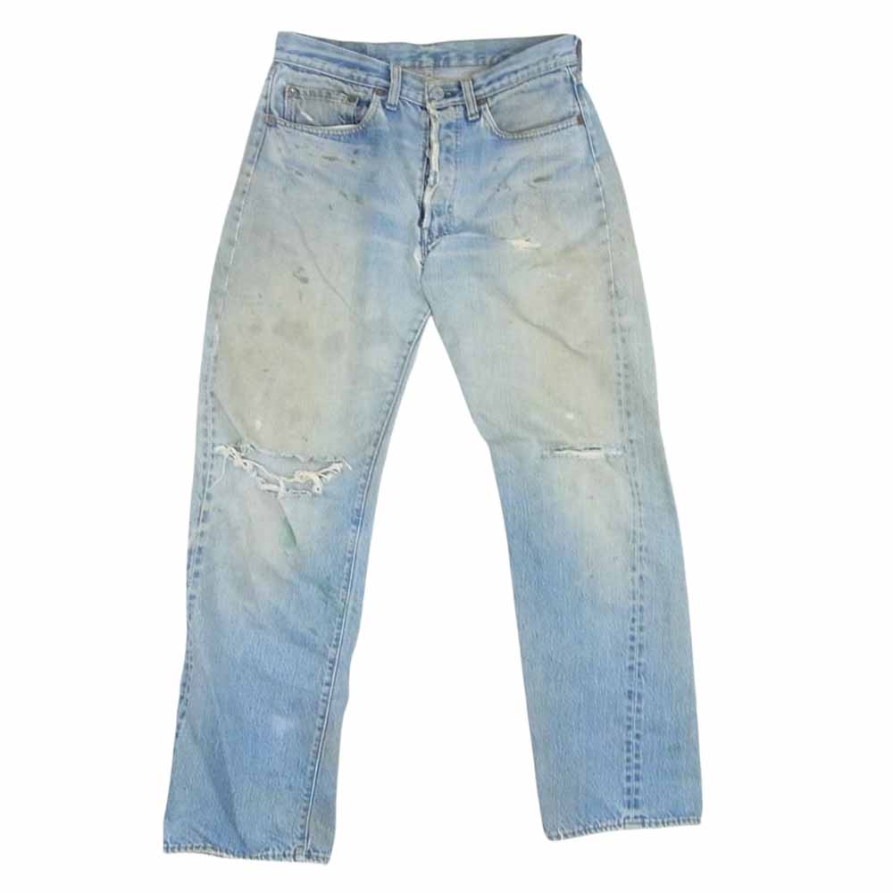 Levi's リーバイス ヴィンテージ オリジナル 501 66後期 スモールe デニム パンツ インディゴブルー系 サイズ表記無【中古】