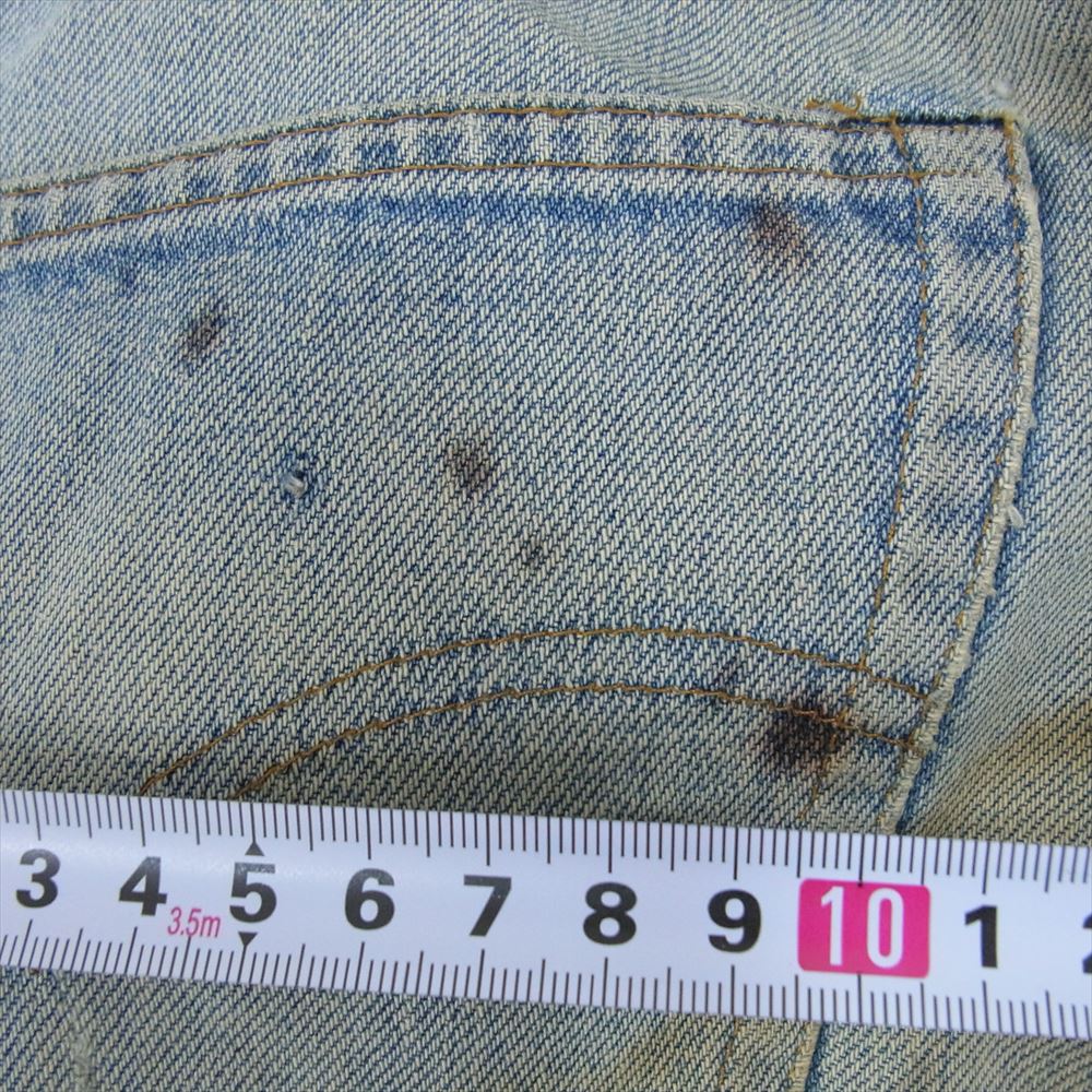 Levi's リーバイス ヴィンテージ オリジナル 501 66後期 スモールe デニム パンツ インディゴブルー系 サイズ表記無【中古】