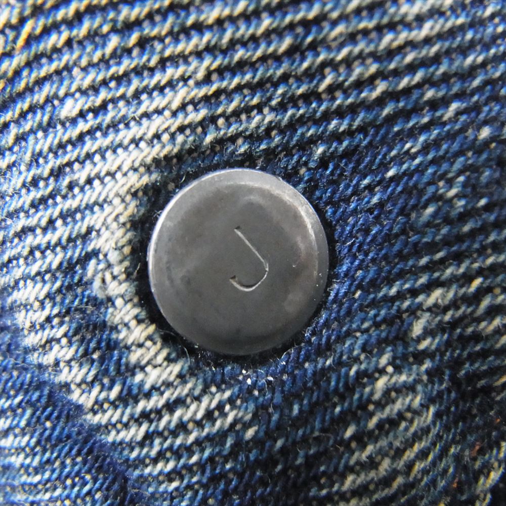 Levi's リーバイス ヴィンテージ オリジナル 60s 501XX ボタン裏刻印J Vステッチ 足長R 両面均等V デニム パンツ インディゴブルー系 サイズ表記無【中古】