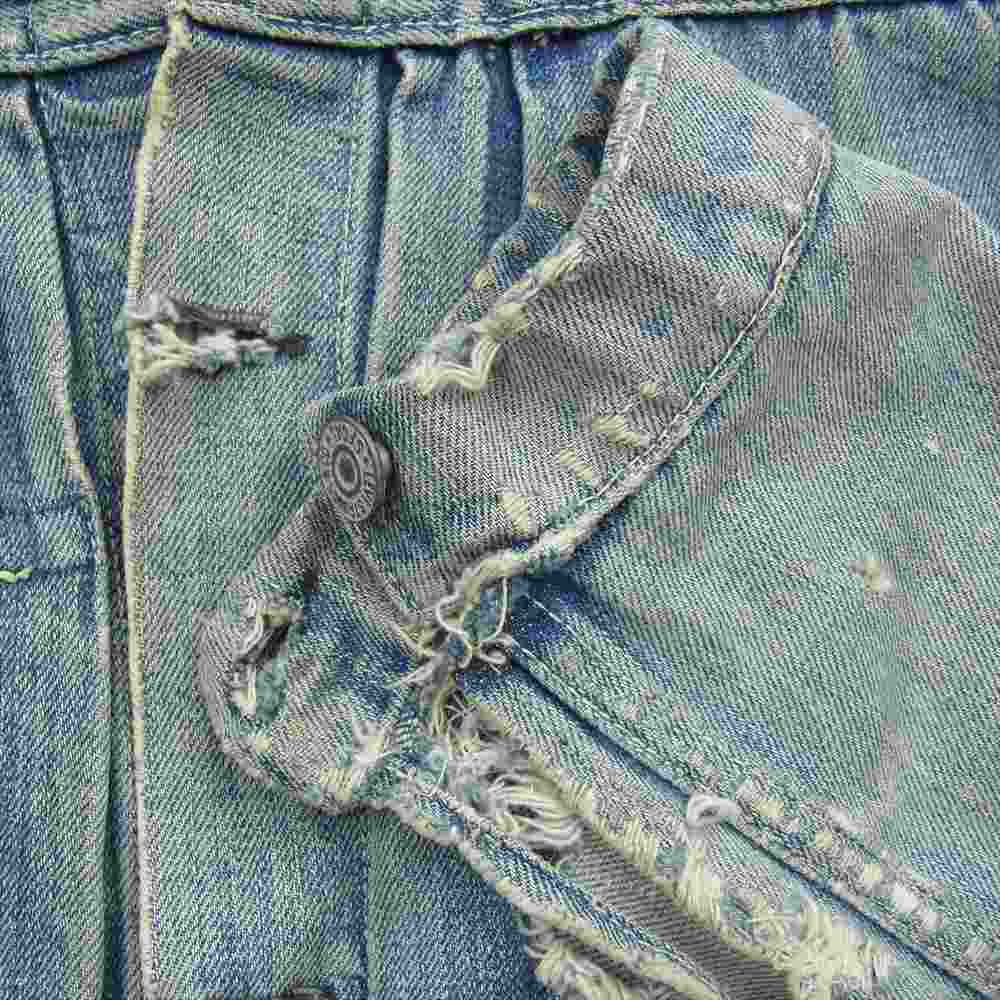 Levi's リーバイス ヴィンテージ オリジナル 506XX 1st 針刺し刻印無し フラップ裏ライトオンス デニム ジャケット ライトブルー系【中古】