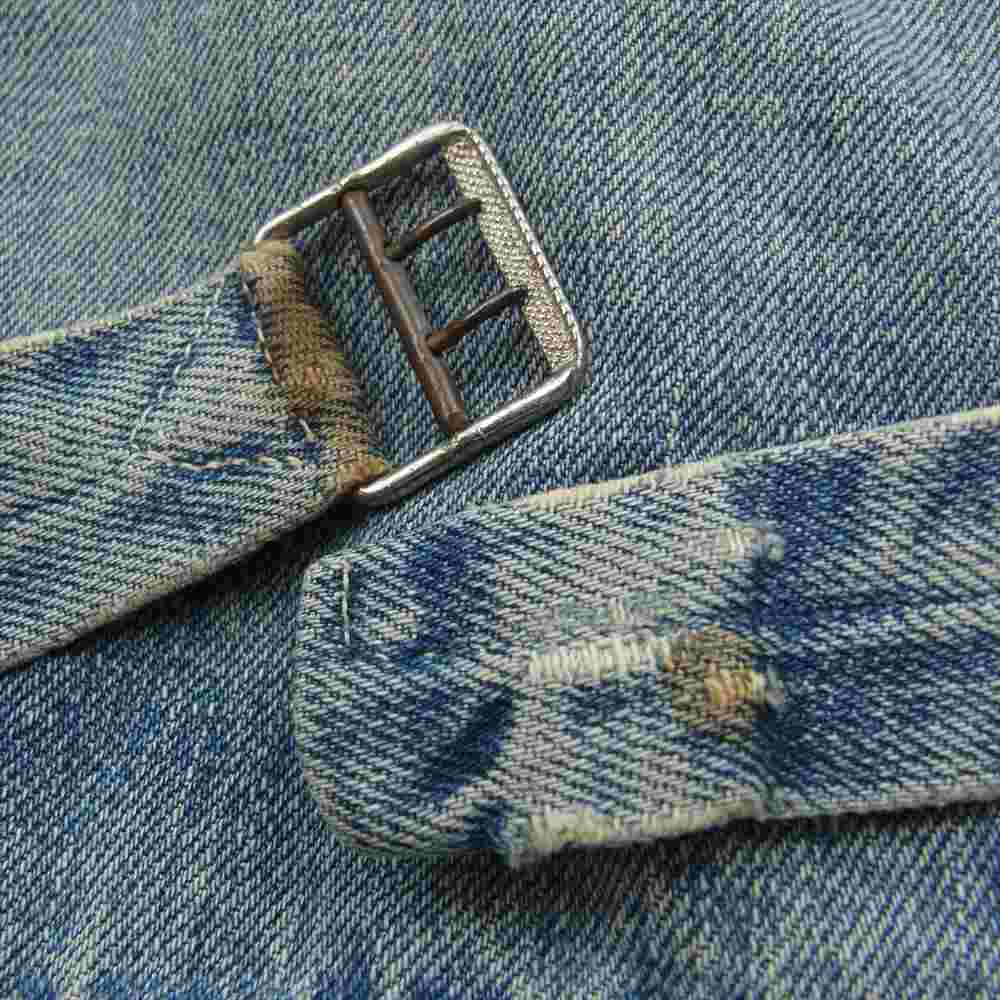 Levi's リーバイス ヴィンテージ オリジナル 506XX 1st 針刺し刻印無し フラップ裏ライトオンス デニム ジャケット ライトブルー系【中古】