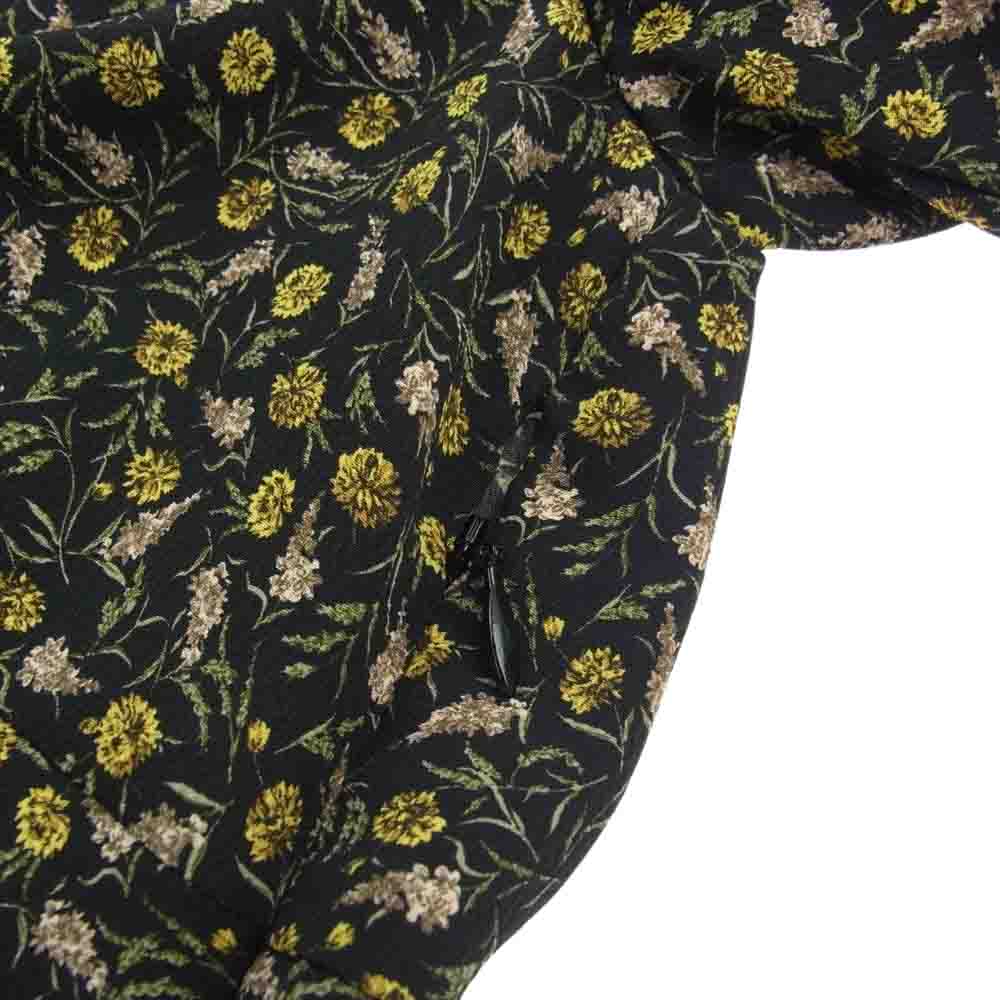 フレイ アイディー 19AW FWFO194088 フラワー プリント ナロー ワンピース ブラック系【中古】