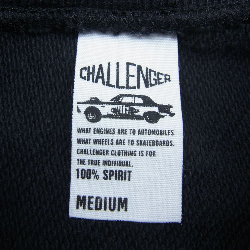 CHALLENGER チャレンジャー CMC TECH C/N SWEAT クルーネック スウェット ブラック系 M【中古】