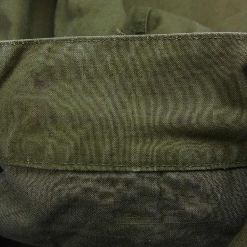 フランス軍 ヴィンテージ ミリタリー M46 前期 カーゴ パンツ カーキ系【中古】