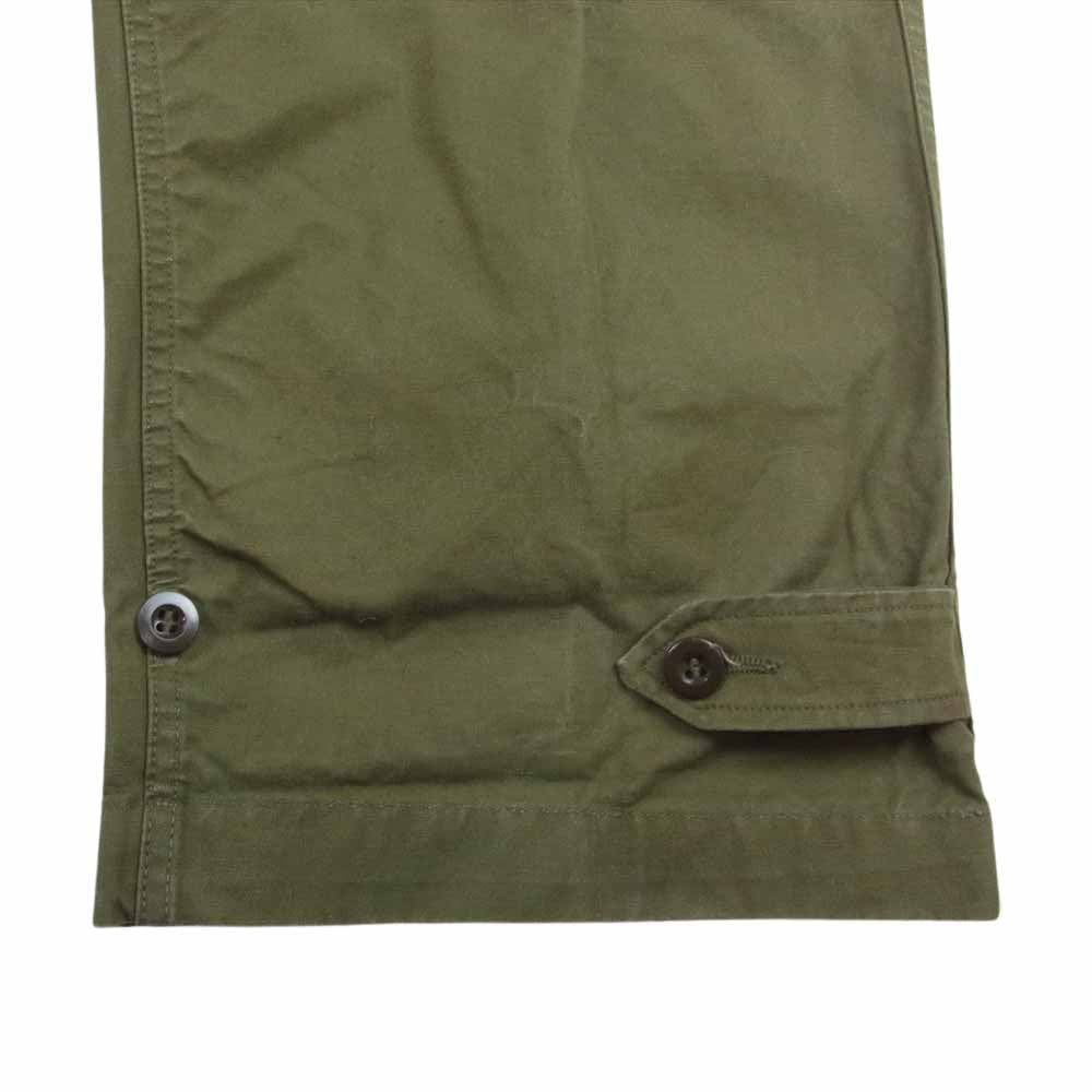 フランス軍 ヴィンテージ ミリタリー M46 前期 カーゴ パンツ カーキ系【中古】