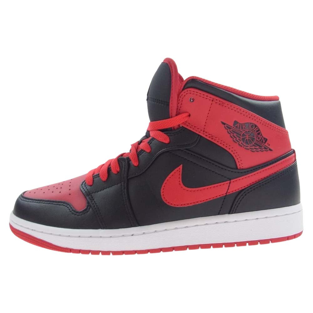 NIKE ナイキ DQ8426-060 AIR JORDAN 1 MID エア ジョーダン 1 ミッド スニーカー ブラック系 レッド系 27.5cm【新古品】【未使用】【中古】