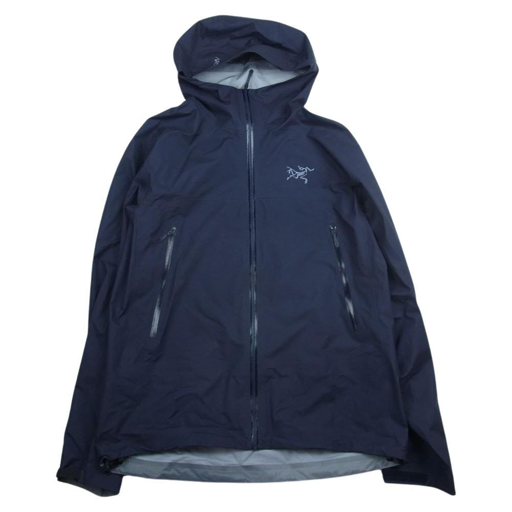 ARC'TERYX アークテリクス 23SS 国内正規品 BIRD AID 付属 BETA JACKET ベータジャケット Black Sapphire ネイビー系 L【美品】【中古】