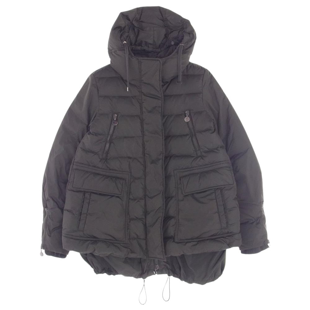 MONCLER モンクレール 122-093-49969-25 国内正規品 LYNX リネッテ ダウン ジャケット フード付き ダークブラウン系 2【中古】