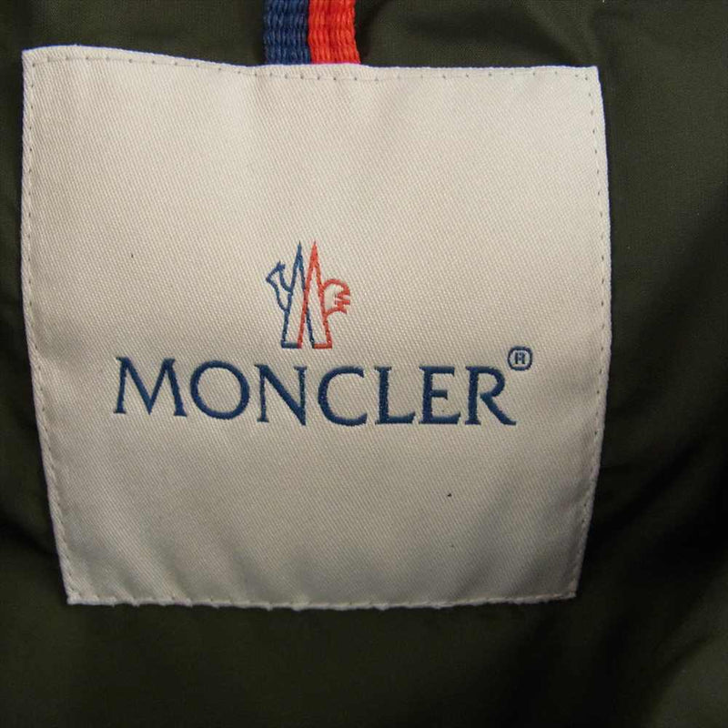 MONCLER モンクレール 122-093-49969-25 国内正規品 LYNX リネッテ ダウン ジャケット フード付き ダークブラウン系 2【中古】