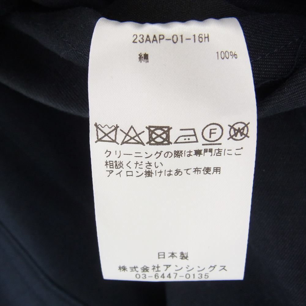アプレッセ 23AW 23AAP-01-16H モーターサイクル ハーフコート ダークネイビー系 1【中古】