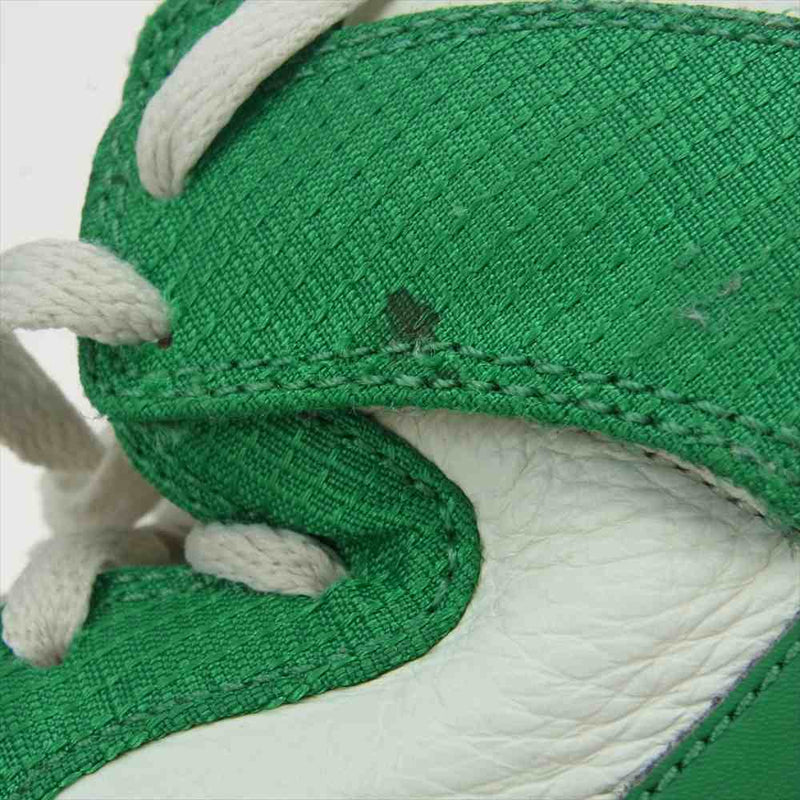 NIKE ナイキ 317982-100 DUNK HIGH Lucky Green ダンク ハイ スニーカー グリーン系 28cm【中古】