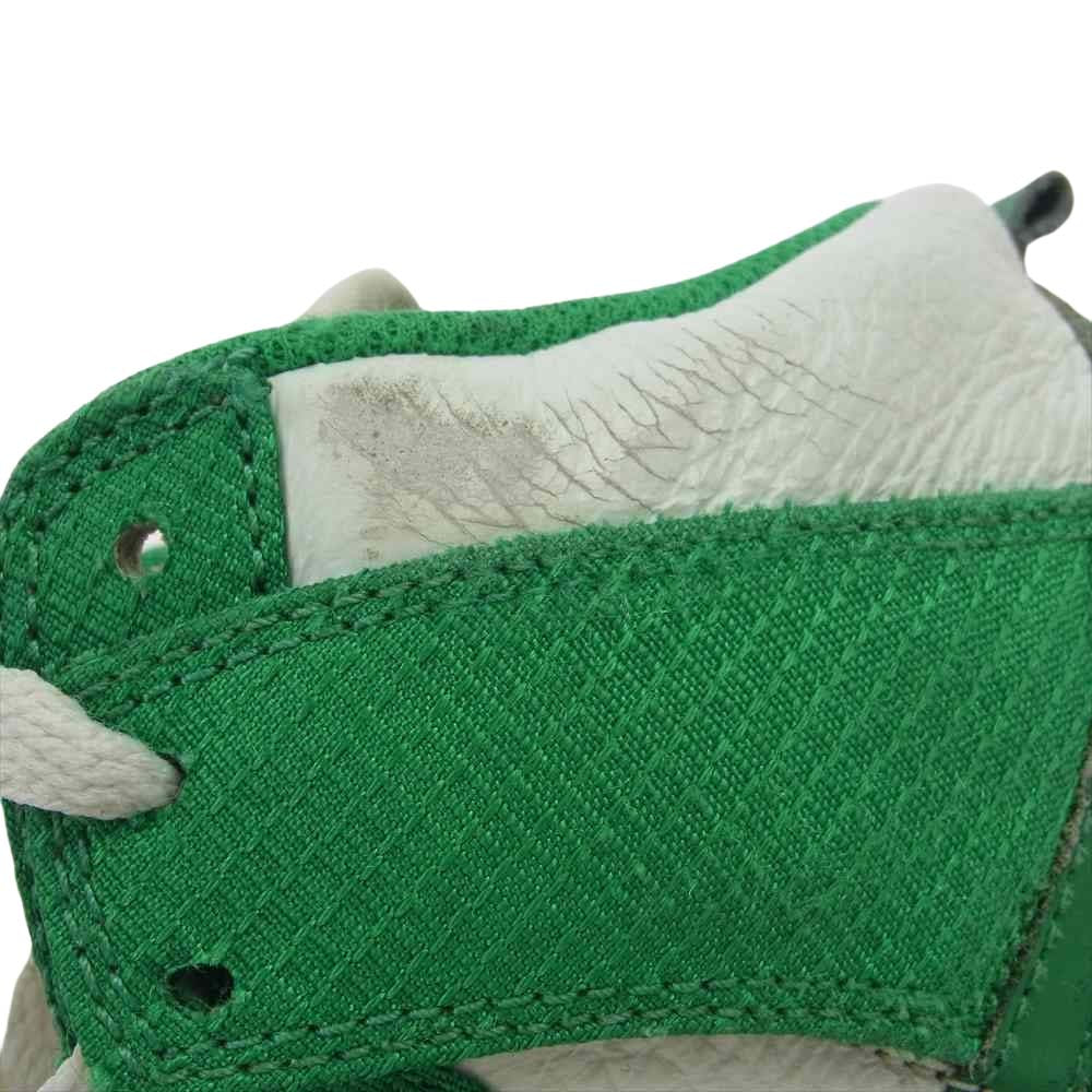 NIKE ナイキ 317982-100 DUNK HIGH Lucky Green ダンク ハイ スニーカー グリーン系 28cm【中古】