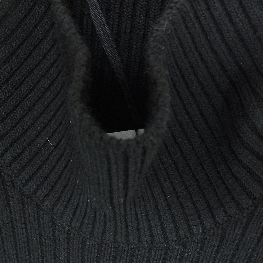 BOTTEGAVENETA ボッテガヴェネタ 21AW 664144V0Z90 アシンメトリー  ニット ドレス ワンピース ブラック系 L【美品】【中古】