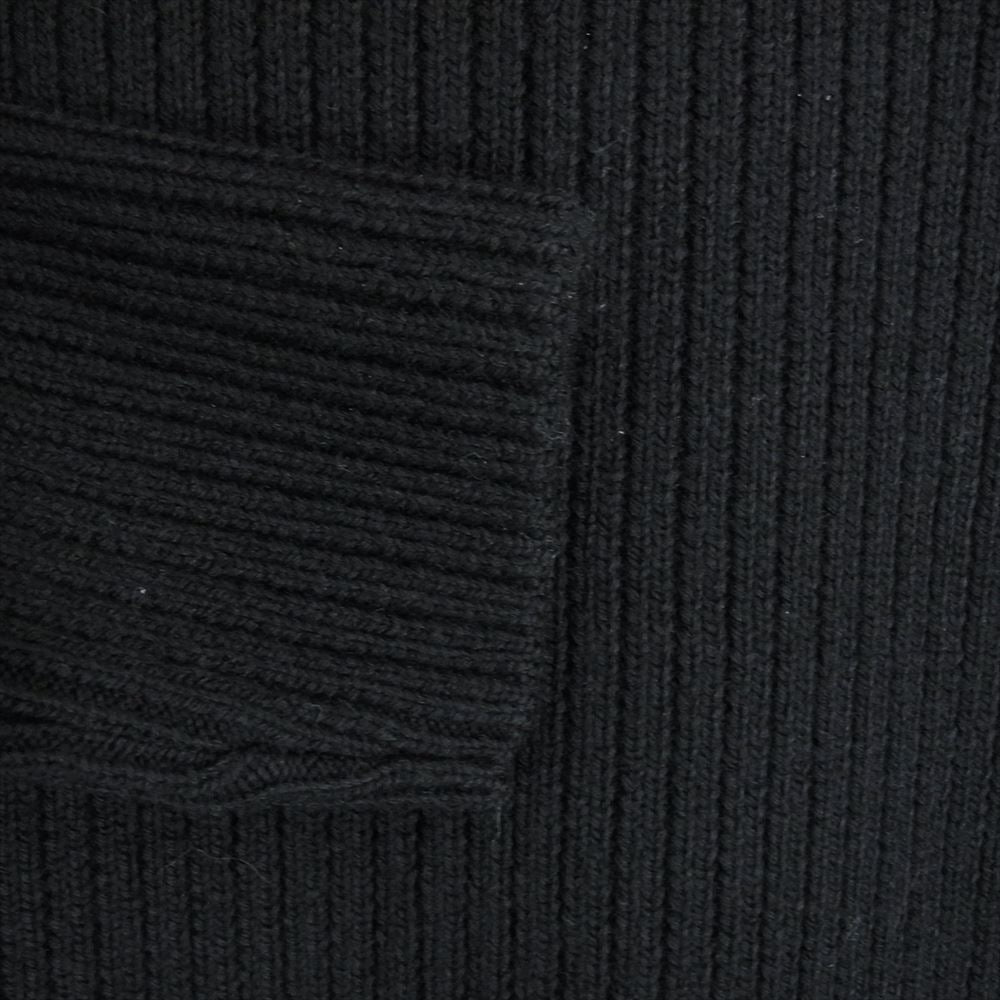 BOTTEGAVENETA ボッテガヴェネタ 21AW 664144V0Z90 アシンメトリー  ニット ドレス ワンピース ブラック系 L【美品】【中古】