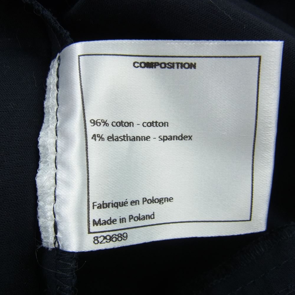 CHANEL シャネル U03815V43361 UNIFORM ユニフォーム ベルテッド ジャンプスーツ ツナギ オールインワン  ダークネイビー系 38【美品】【中古】