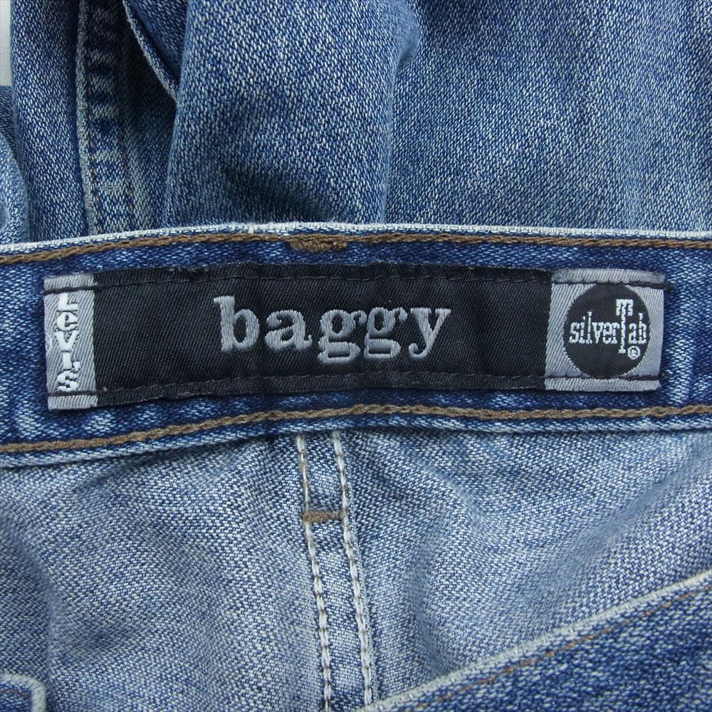 Levi's リーバイス Silvertab シルバータブ Baggy バギー デニム パンツ インディゴブルー系【中古】
