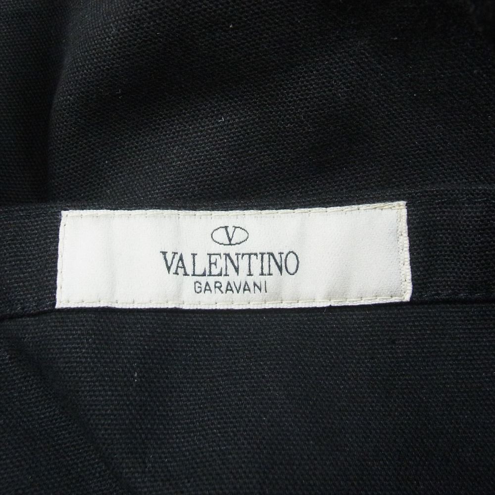 VALENTINO ヴァレンティノ 2099 OSAKA UFO プリント 2WAY トート ショルダー バッグ ブラック系【中古】