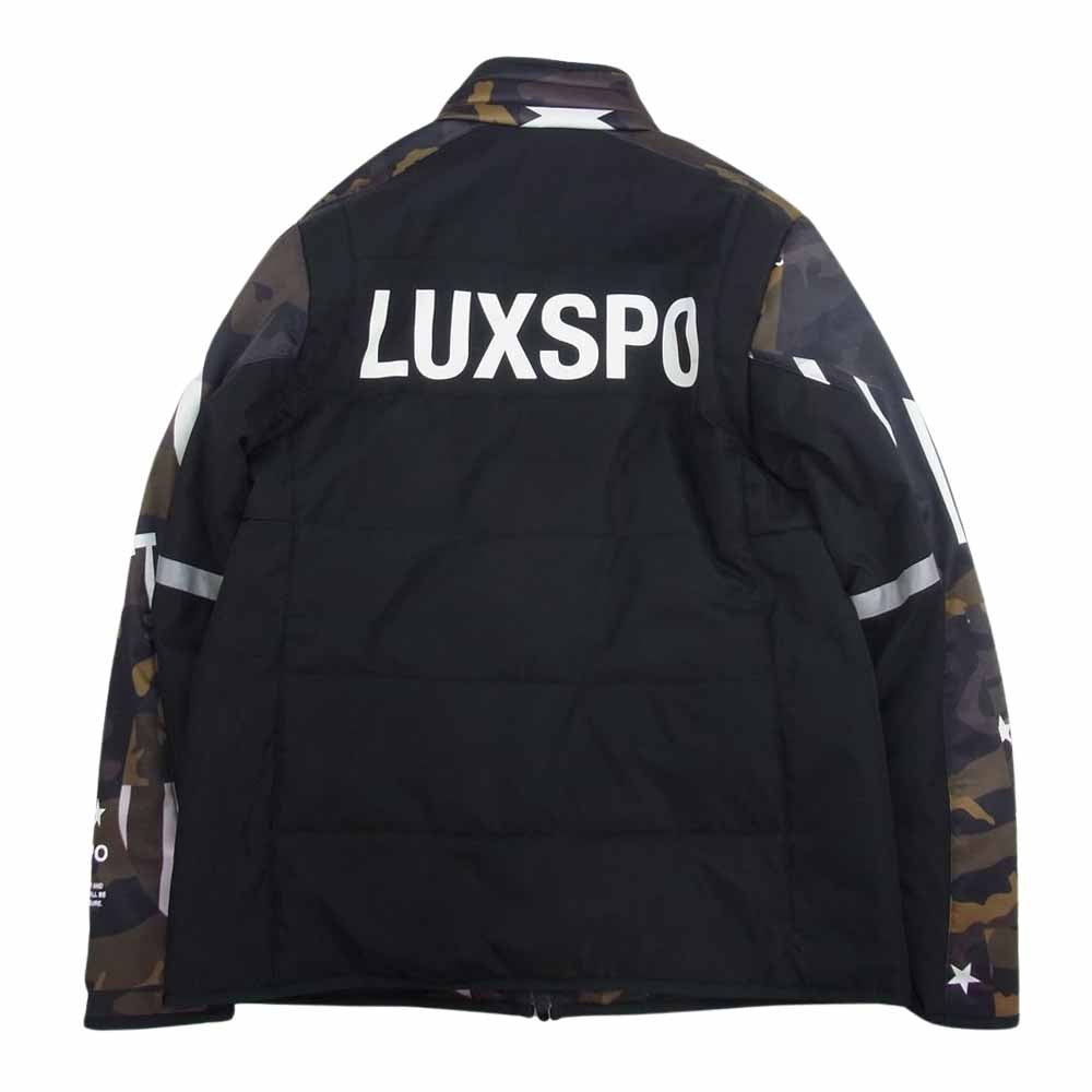 AKM エイケイエム BROWN BUNNY LUXE163 ブラウン バニー リュクス163 中綿 カモ ジャケット ブラック系 L【中古】