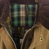 Barbour バブアー 85年製 80s 2ワラント SOLWAY ZIPPER ソルウェイ ジッパー オイルド ジャケット ブラウン系 42【中古】