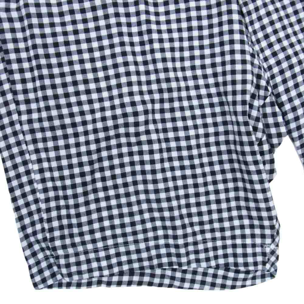 robe de chambre COMME des GARCONS ローブドシャンブルコムデギャルソン RP-100140 90s ヴィンテージ アーカイブ ギンガムチェック イージー サルエル ペンギン パンツ ブラック系 サイズ表記無【中古】