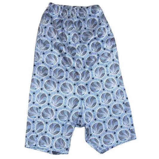 robe de chambre COMME des GARCONS ローブドシャンブルコムデギャルソン AD1998 RP-100240 ヴィンテージ アーカイブ ポリエステル 総柄 イージー サルエル ペンギン パンツ ブルー系 サイズ表記無【中古】