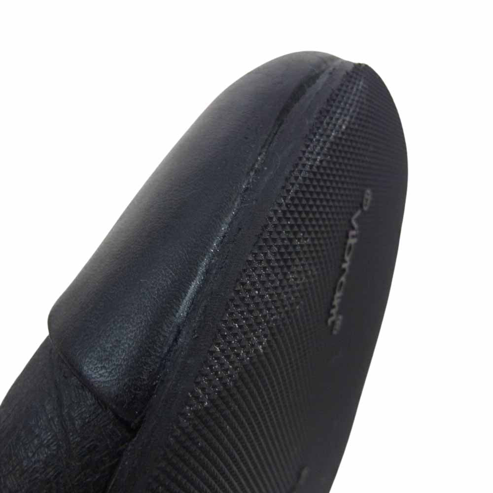 CHANEL シャネル イタリア製 ココマーク付 パンプス レザー ブラック系 38.5【中古】