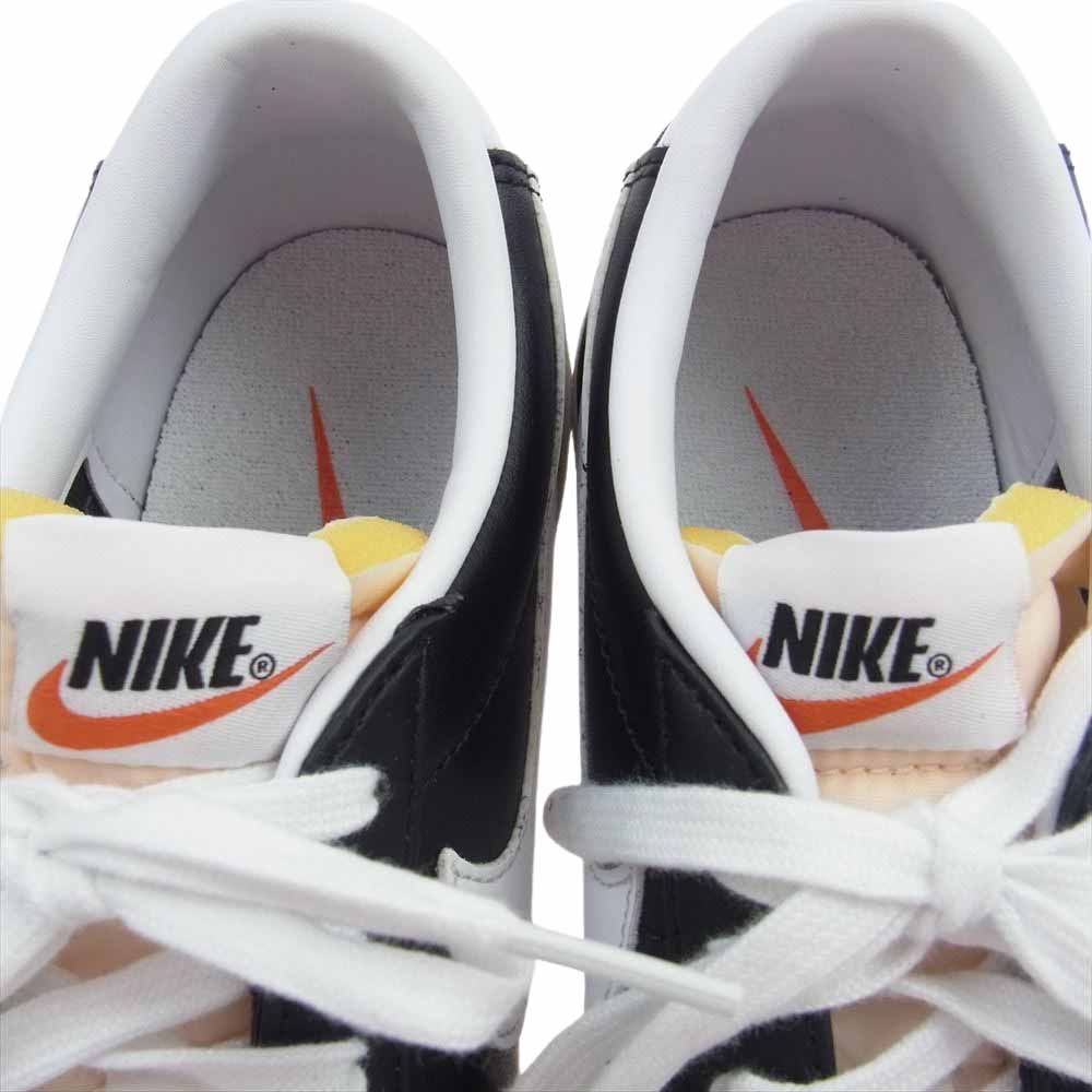 NIKE ナイキ DA6364-001 Blazer Low 77 VNTG Black/White/Sail/Total Orange ブレーザー ロー ヴィンテージ スニーカー ブラック系 27.5cm【美品】【中古】