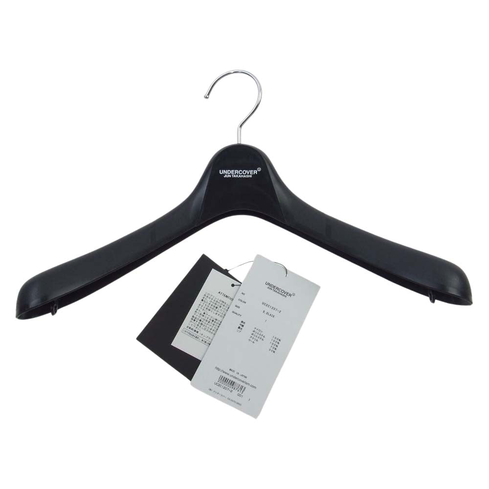 UNDERCOVER アンダーカバー UC2C1207-2 × フラグメントデザイン リバーシブル MA-1 チェッカーフラッグ ミリタリー ジャケット ブラック系 ホワイト系 1【極上美品】【中古】