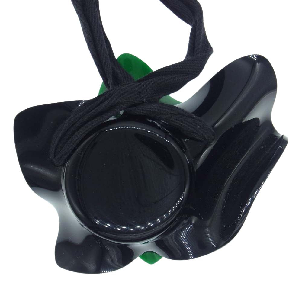 MARNI マルニ フラワー チョーカー ネックレス グリーン系 ブラック系【中古】